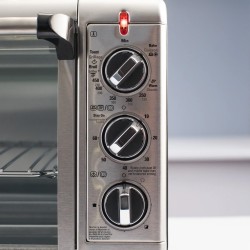 Black + Decker horno de conveccion extra ancho 8 rebanadas inox TO3260XSBD