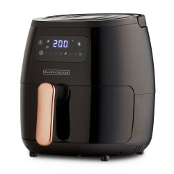 Black + Decker freidora de aire digital 5L negra HFD5055B