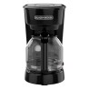 Black + Decker cafetera 12 tazas vortex negra S/F - CM0915BK-LA