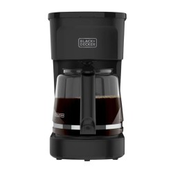 Black + Decker cafetera 12 tazas vortex switch filtro perman negro mate - CM0021-0BDLA