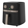 Black + Decker freidora de aire con perillas 4.2L Purifry gris - AFBD42-3BDLA