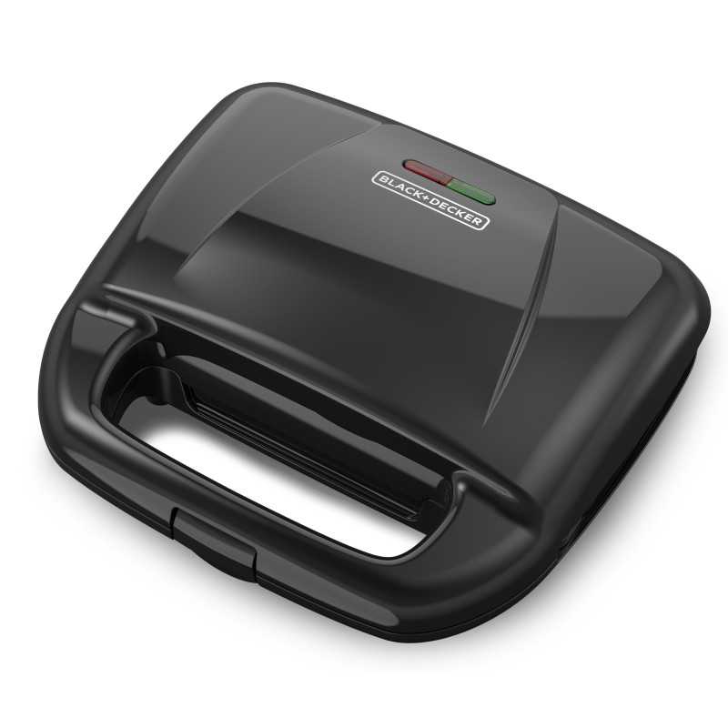 Black + Decker waflera negra WM120B