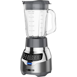 Black + Decker licuadora 3 veloc silenciosa vidrio 1.5L 900w digital inox + vaso personal - BL1300DG