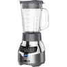 Black + Decker licuadora 3 veloc silenciosa vidrio 1.5L 900w digital inox + vaso personal - BL1300DG