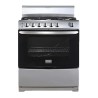Frigidaire cocina de gas 30" 6 quemadores silver FKGH30C3MDQG