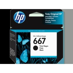 HP cartucho HP 667 negro 3YM79Al