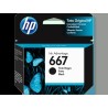 HP cartucho HP 667 negro 3YM79Al