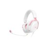 HP Auriculares HyperX Cloud III color blanco con rosado 9W1Q4AA