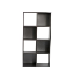 Kenneth Cole librero cubo unit color negro W61.5 x H122.5 x D29.5 cm-KCWD2022052-B