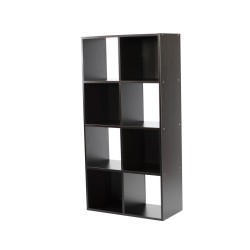 Kenneth Cole librero cubo unit color negro W61.5 x H122.5 x D29.5 cm-KCWD2022052-B