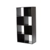 Kenneth Cole librero cubo unit color negro W61.5 x H122.5 x D29.5 cm-KCWD2022052-B
