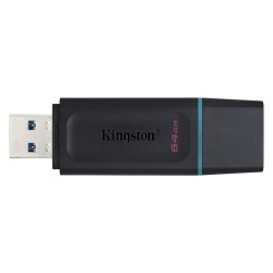 Kingston memoria exodia negra con turquesa 64GB usb 3.2 DTX/64GB