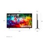 LG Televisor 65" QNED Smart TV 65QNED70BSA