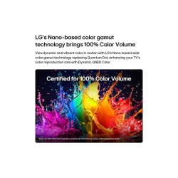 LG Televisor 55" QNED Smart TV 55QNED70BSA