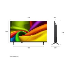 LG Televisor 43" UHD Nano Smart TV 43NU850BPSA