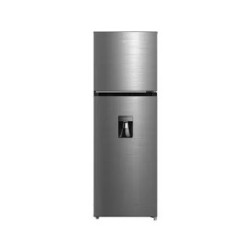 Midea Refrigerador Congelador superior de 13 pies con dispensador Acero inoxidable MDRT489MTM46W