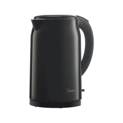 Midea Hervidor de Agua 1.7L doble pared negro 1800W MKE15DMCSK