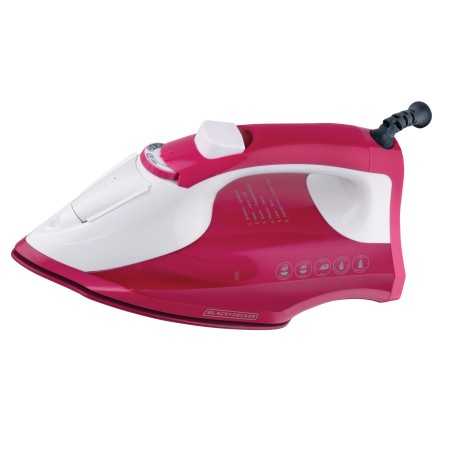 Black + Decker plancha de vapor anti-adherente IR1850