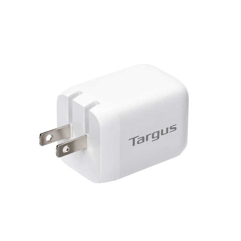 Targus cargador multi port GaN de pared 65W blanco - APA11606TT