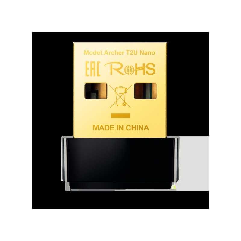 TP-link adaptadores wireless baja potencia archer T2U nano