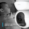 TP Link camara de seguridad con doble lente y movimiento panoramico/inclinacion para interiores y ex