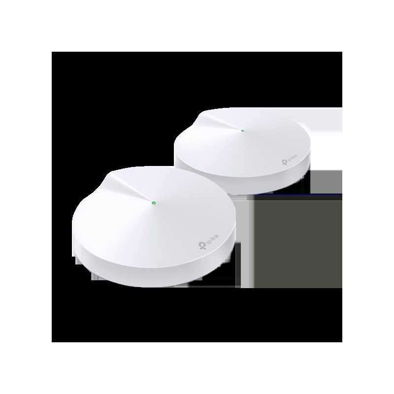 TP-link amplificador sistema Wi-Fi Mesh Inteligente de Doble Banda AC1300 - Deco M5(2-Pack)