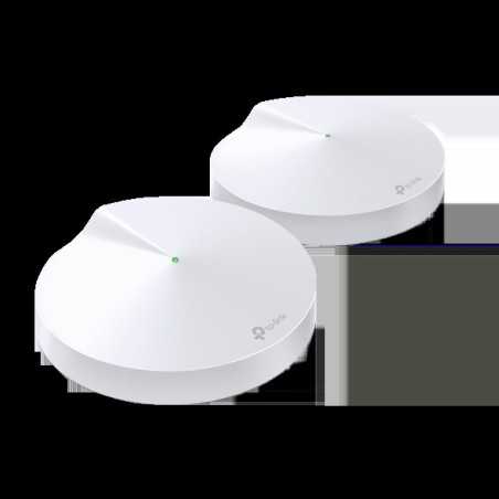 TP-link amplificador sistema Wi-Fi Mesh Inteligente de Doble Banda AC1300 - Deco M5(2-Pack)