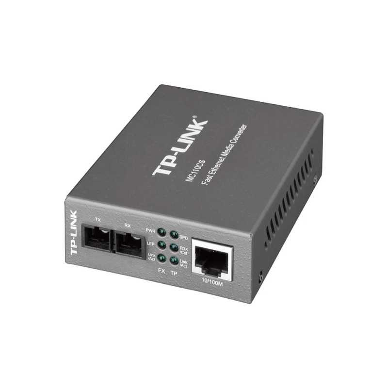 TP-Link conversor de medios monomodo a 10/100 mbps - MC110CS
