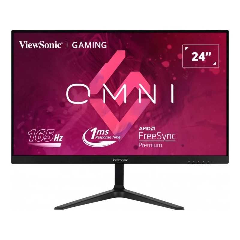 Viewsonic monitor gaming 24" Full HD 1920 x1080 165 hz HDMI VGA VX2418-P-MHD