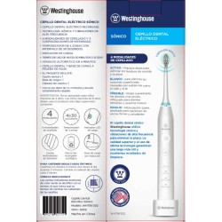 Westinghouse cepillo dientes eléctrico blanco recargable sonic WHTBV202