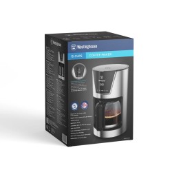 Westinghouse cafetera programable Digital Touch inox - WKCMFS273