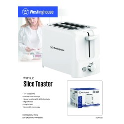 Westinghouse tostadora 2 Rebanadas color blanco - WKTTSL10