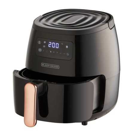 Black + Decker freidora de aire digital 5L negra HFD5055B