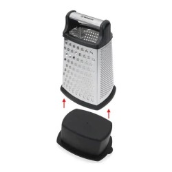 Westinghouse Rallador de acero inoxidable con contenedor WCKG0081011