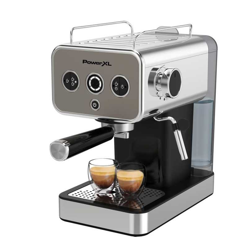 Power XL cafetera maquina espresso semiautomatica sencillo o doble - EM0112-0SPLA
