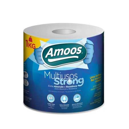 Amoos toalla mayordomo strong triple hoja 280 h paq 6 und J637013