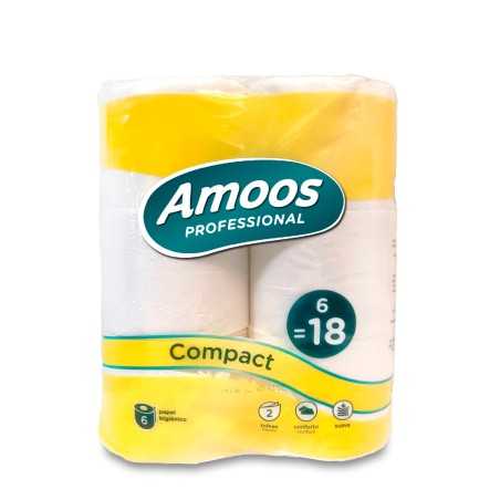 Amoos papel higienico decorado 6 rollos paq x 7delicate 165 hjs 3 capas (20mtrs) - H632075