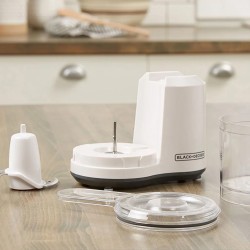Black + Decker pica todo 1.5 tazas 70w blanco HC150W