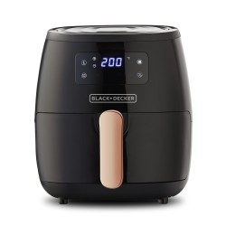 Black + Decker freidora de aire digital 5L negra HFD5055B