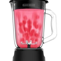 Black + Decker licuadora vidrio 1.5 litros 800W 4 veloc BL1600BG-LA