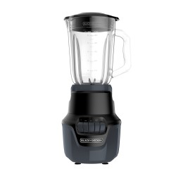 Black + Decker licuadora vidrio 1.5 litros 800W 4 veloc BL1600BG-LA