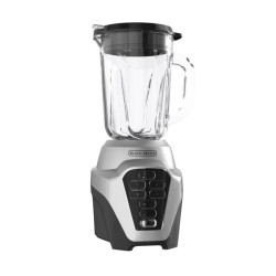 Black + Decker licuadora 4 veloc vidrio 1.5L 700w digital plateada - BL0976-1MDLA