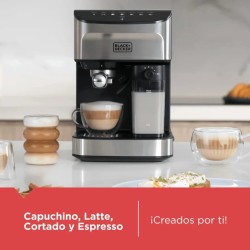 Black + Decker maquina de cafe espresso gustoso - EM0412-1SDLA