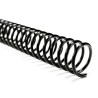 Emdo arillo plastico espiral negro paso 4:1 06mm p/30 hjs bolsa 100 unidades 1111-10660