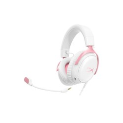 HP Auriculares HyperX Cloud III color blanco con rosado 9W1Q4AA