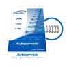 Perfex arillo metalico paso 3:1 tamaño carta 1/4 4 caja 135 unds