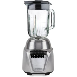 Black + Decker licuadora 8 veloc vidrio 1.25L 700w gris - BL0876-2SDLA