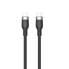 Targus cable de carga hyper USB-C 2.0 silicona 240W 3.3' negro - HJ4001BKGL