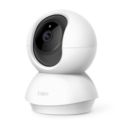 TP Link camara de seguridad con doble lente y movimiento panoramico/inclinacion para interiores y ex