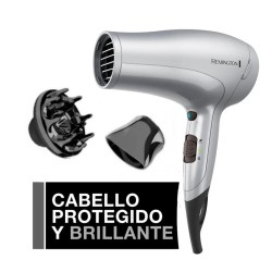 Remington combo secador + plancha de cabello titaniun - S4A500-D3019-F
